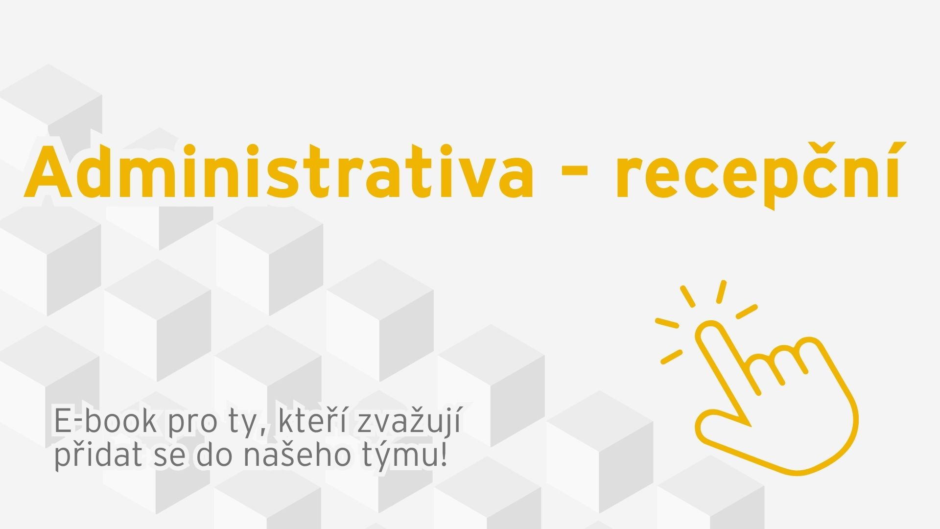 Administrativa – recepční (brigáda pro studenty práv) 1 E book administrativa grafika